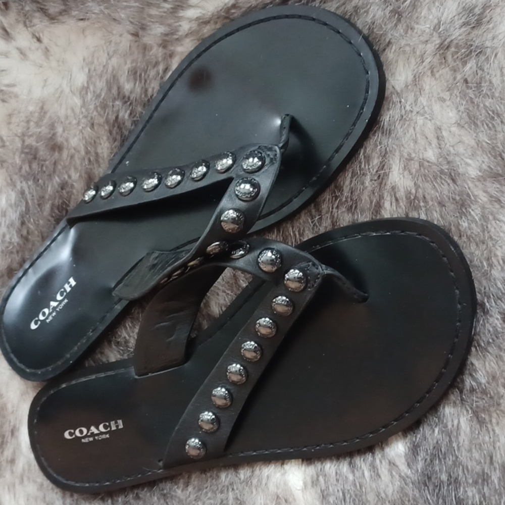 Coach sandals